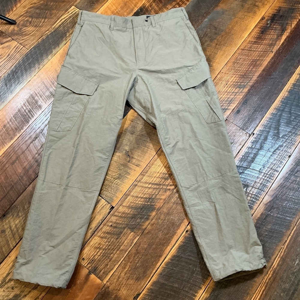 rag & bone New York Men’s Slim Fit  RIPSTOP Cargo Pants Khaki Brown Size 34